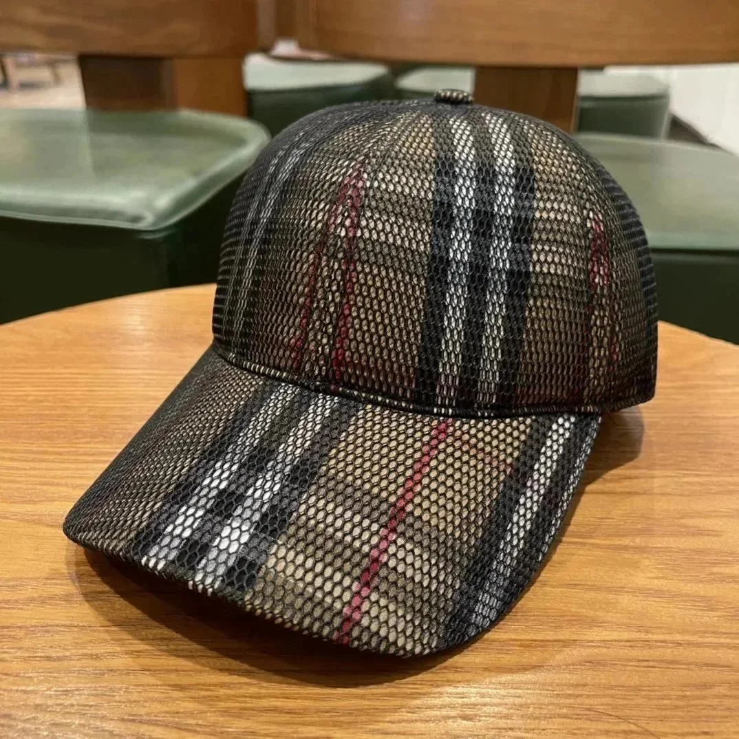 Burberry Vintage Check Mesh Baseball Cap