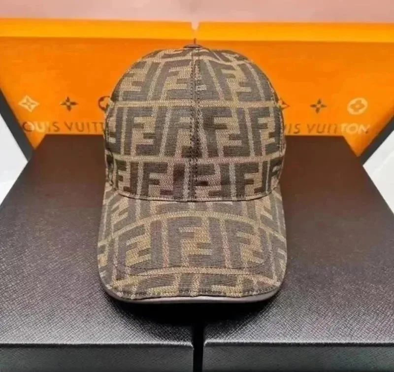 Fendi FF Monogram Baseball Cap