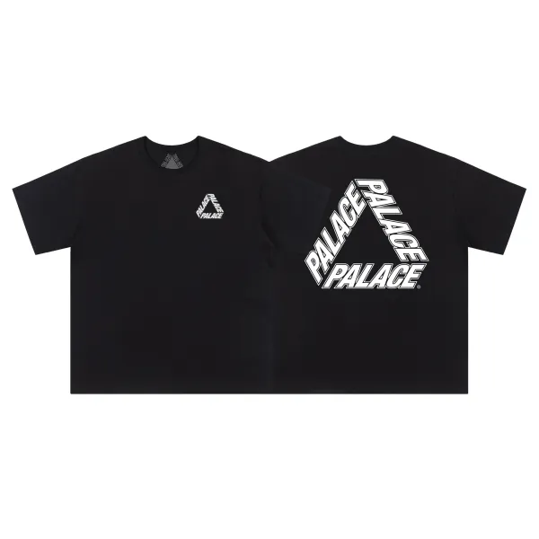 Palace Skateboards Triangle Logo White T-Shirt - 6