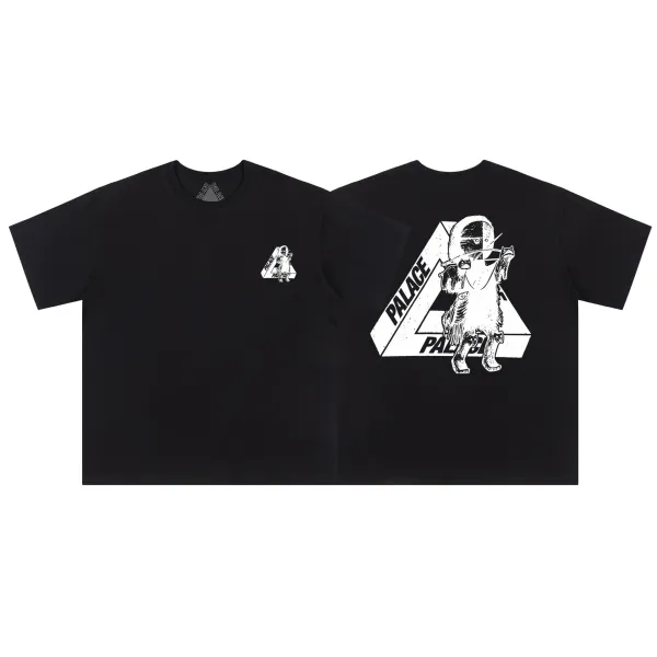 Palace Skateboards Triangle Logo White T-Shirt - 30