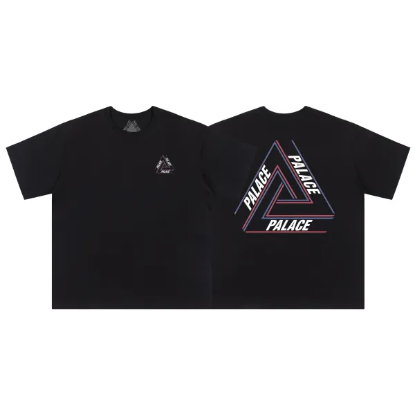 Palace Skateboards Triangle Logo White T-Shirt - 8