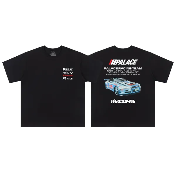Palace Skateboards Triangle Logo White T-Shirt - 25