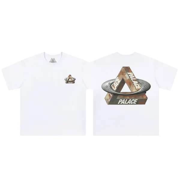 Palace Skateboards Tri-Force Camo White T-Shirt - 1