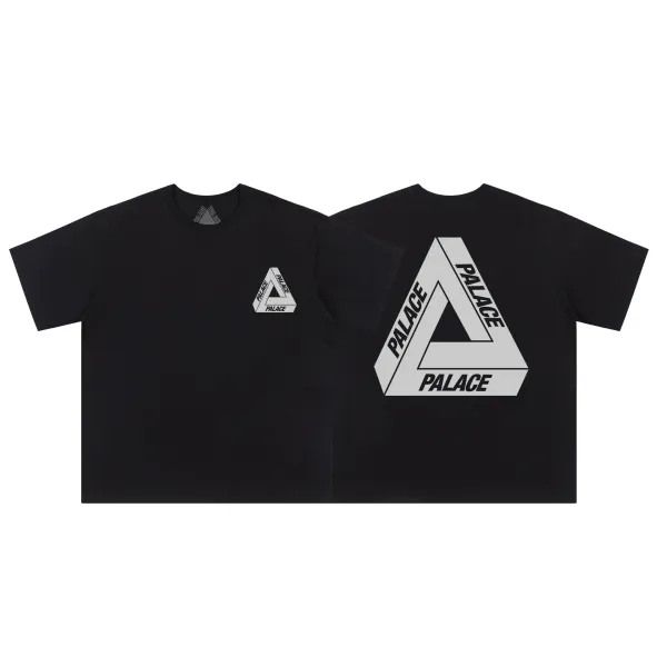 Palace Skateboards Tri-Logo Black T-Shirt - 1