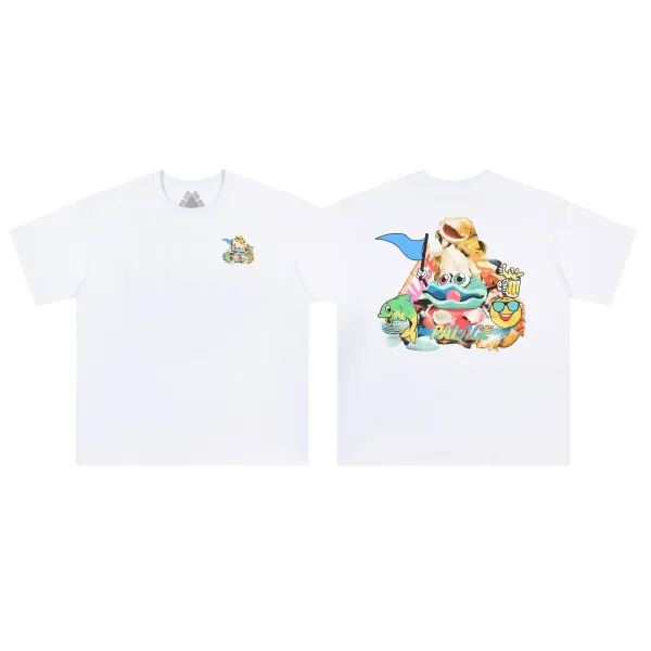 Palace Skateboards Triangle Logo White T-Shirt - 17