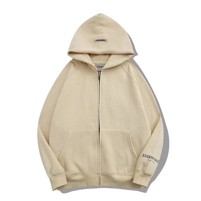 Zipper style apricot color