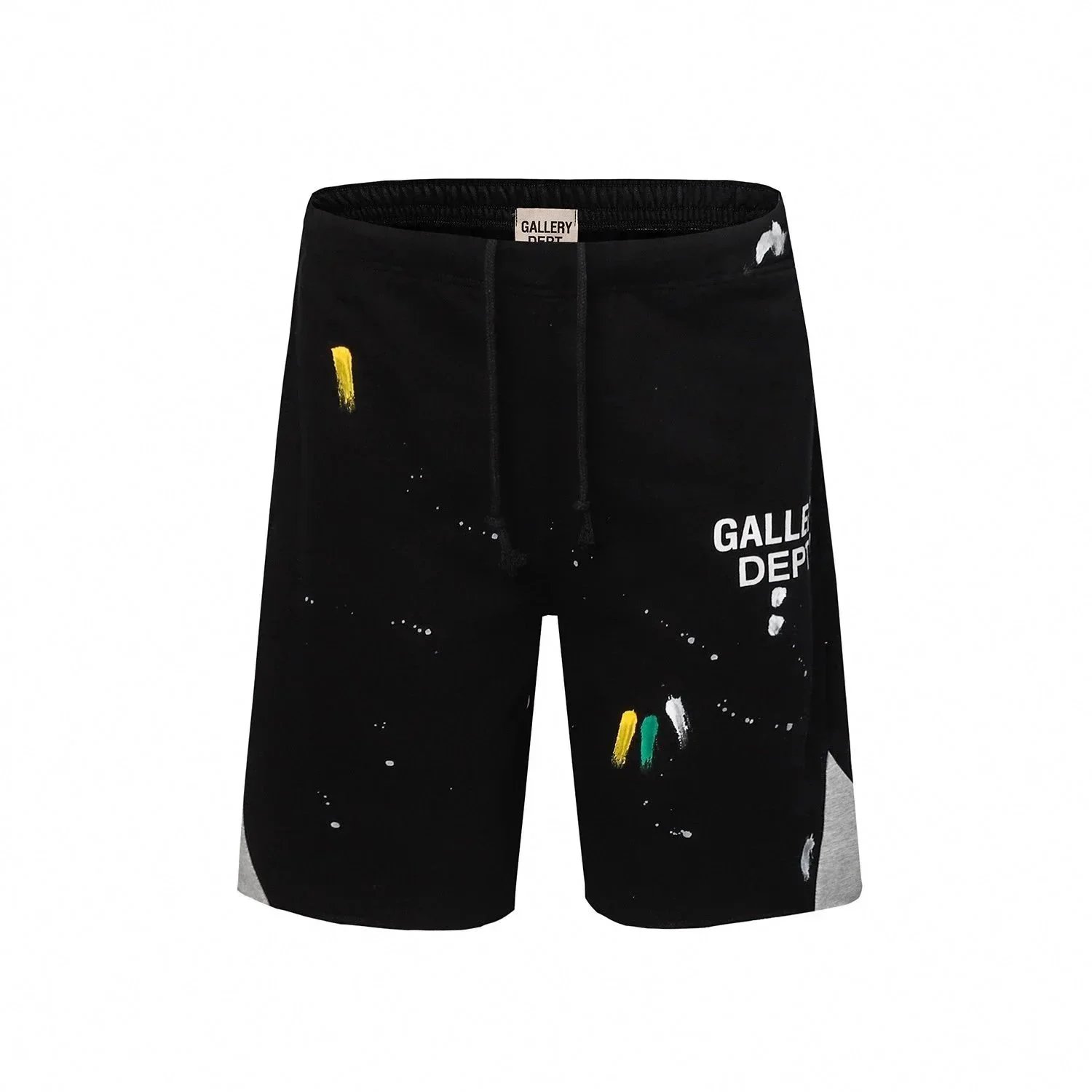 Gallery Dept Gallery Dept. Paint Splatter Black Shorts Black