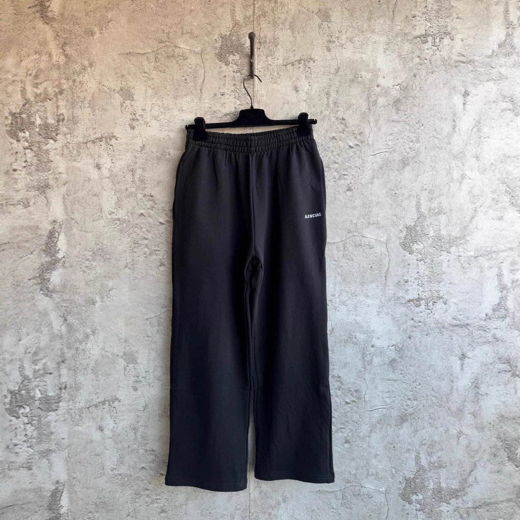 Balenciaga Pants Small Logo Embroidery