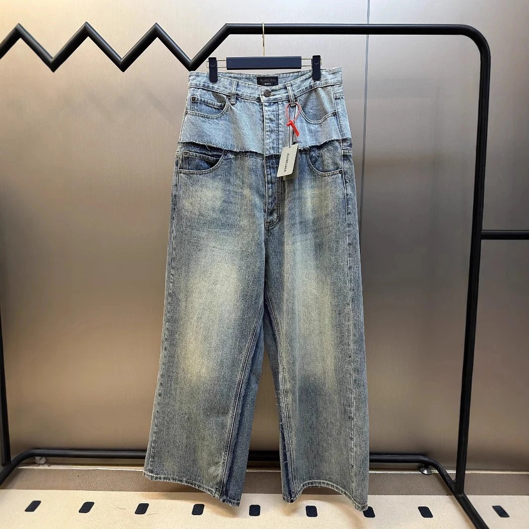 Balenciaga Double Waistband Jeans