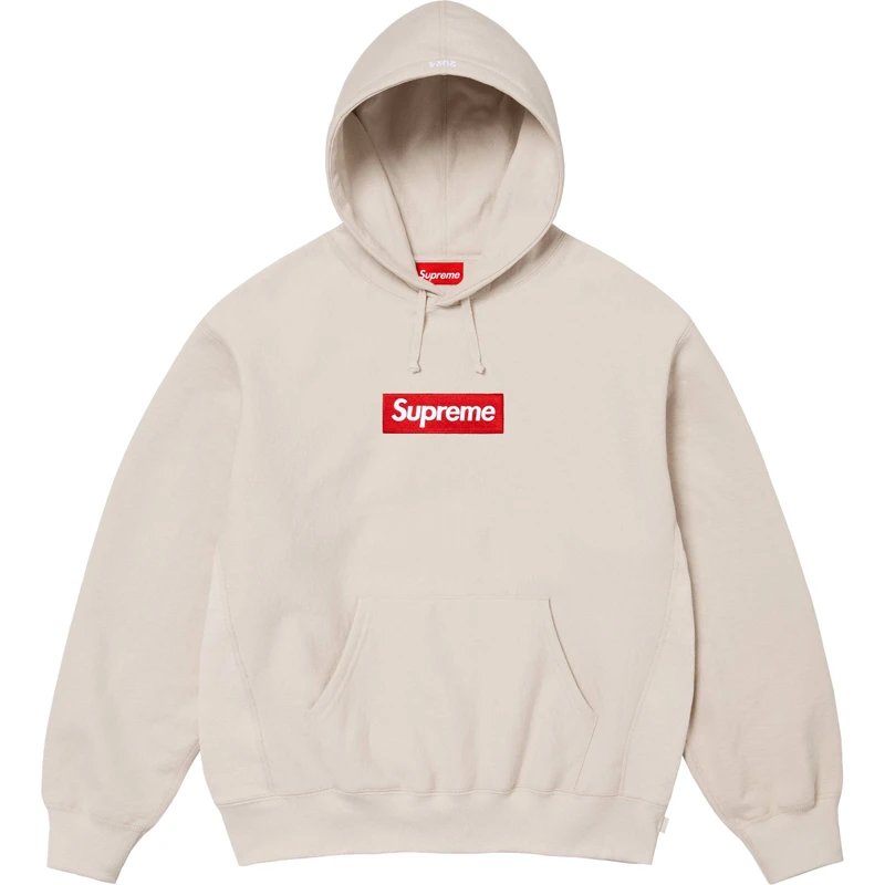 E586 24FW BOX sweatshirt in beige