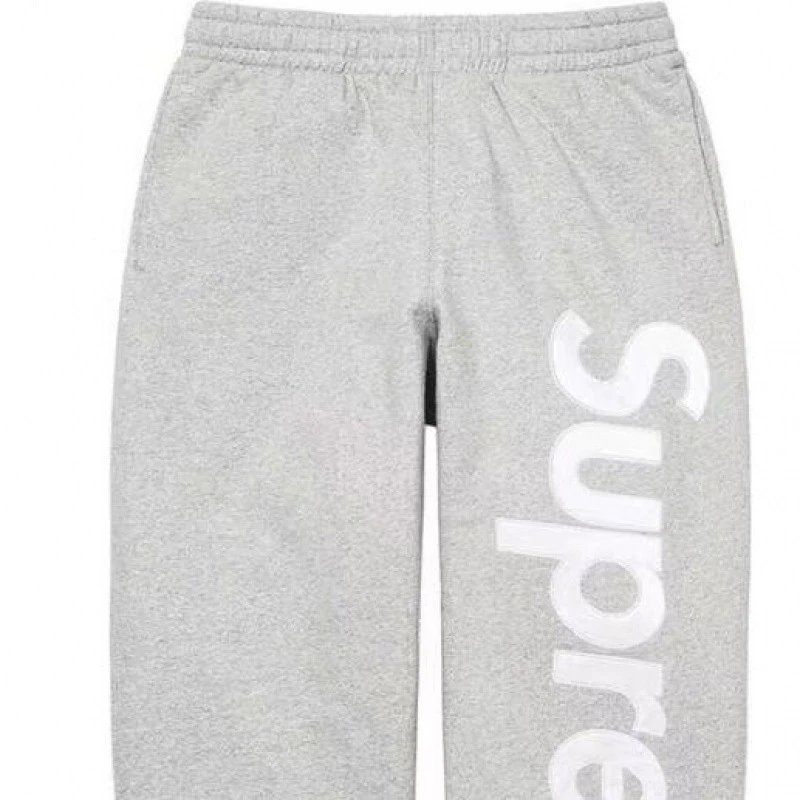 A309 Flower Grey (Large Letter Pants)