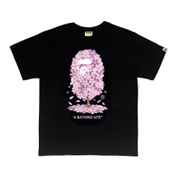 thumbnail for Printed American men's and women's monogram street casual T-shirt