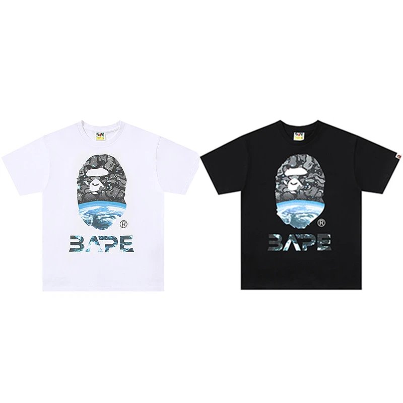 Bape Ape Head Earth T-Shirt