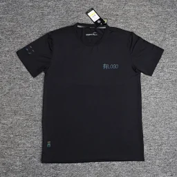 thumbnail for Summer loose fit workout quick-drying shirt short sleeve t-shirt shorts