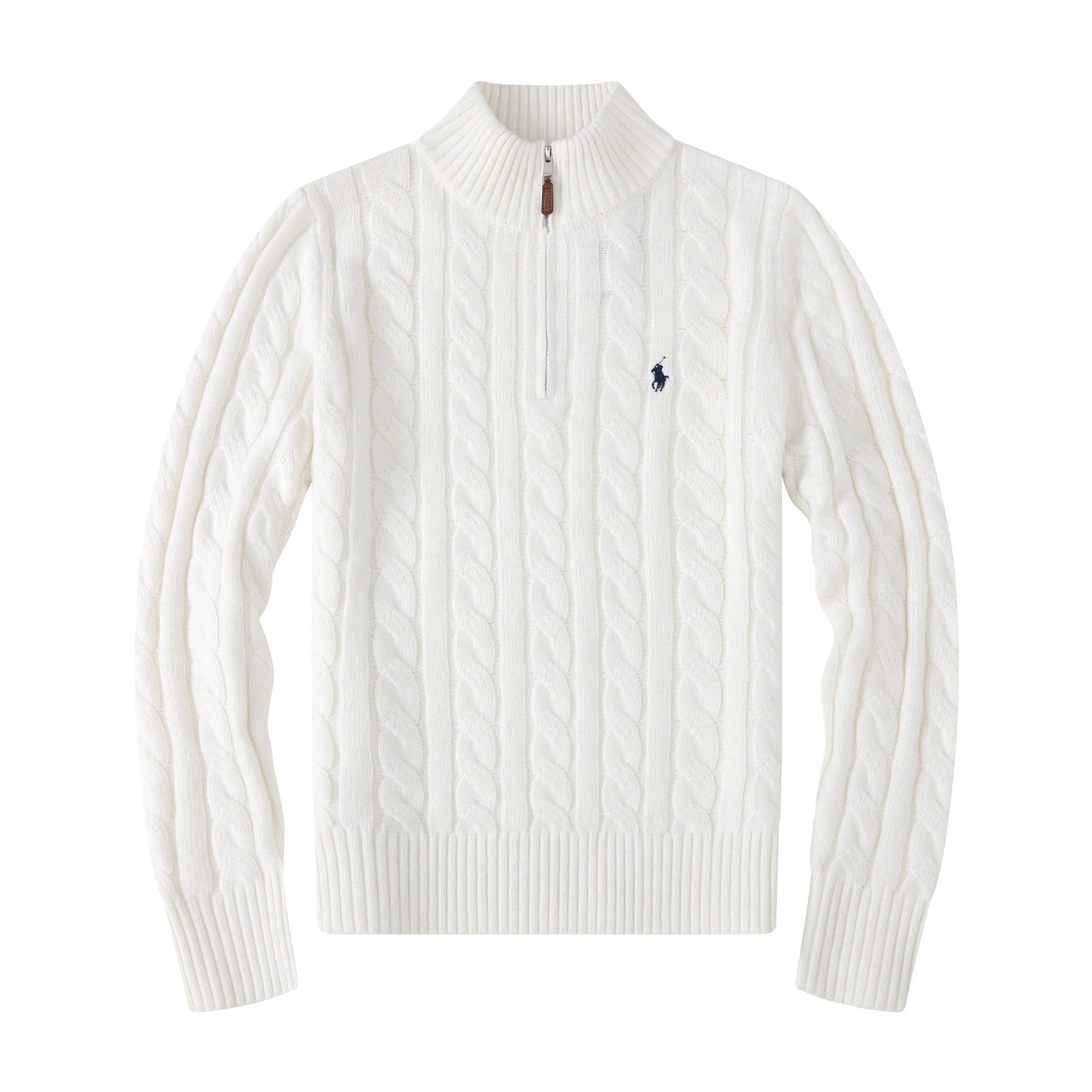 Polo Ralph Lauren Cable Knit Half Zip Sweater