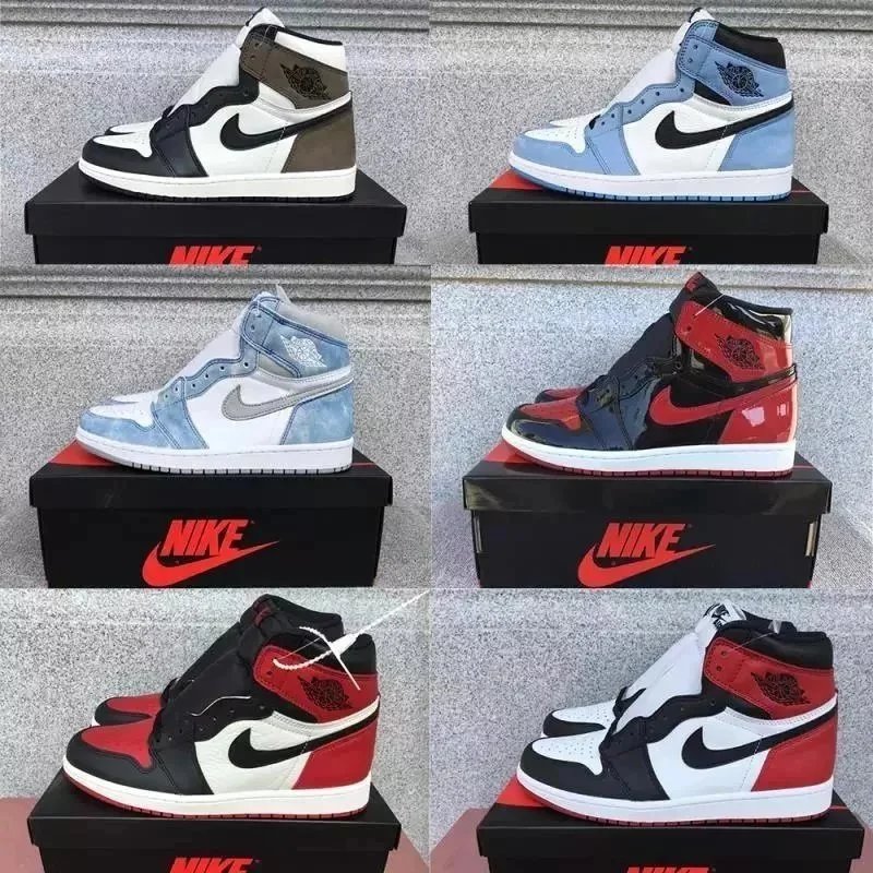 Air Jordan 1 High OG Sneakers - Classic Basketball Shoes - 264863