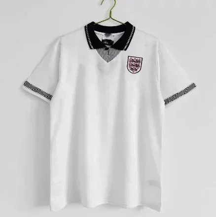 Umbro Football Jerseys Retro National Team Jersey — 1990 season at home in England