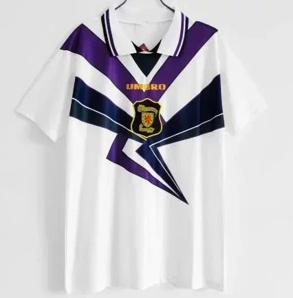 Umbro Football Jerseys Retro National Team Jersey — 199496 season Scotland away