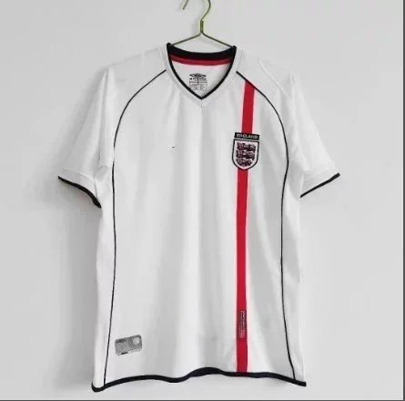 Umbro Football Jerseys Retro National Team Jersey — 03 season England home