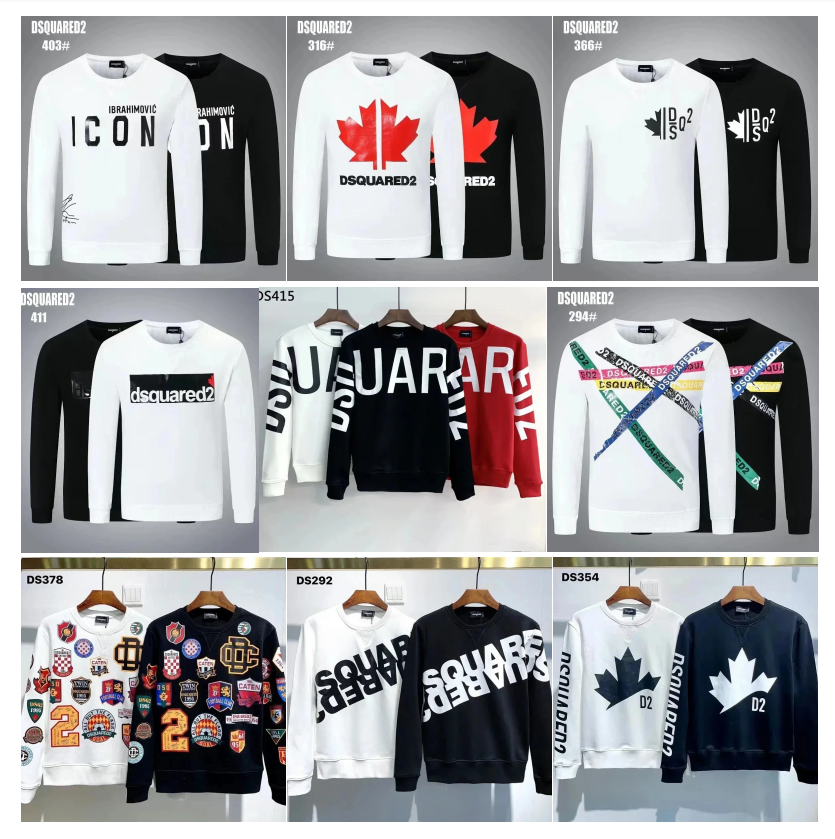 01 quadratic classic fashion sweatshirt long-sleeved T-shirt