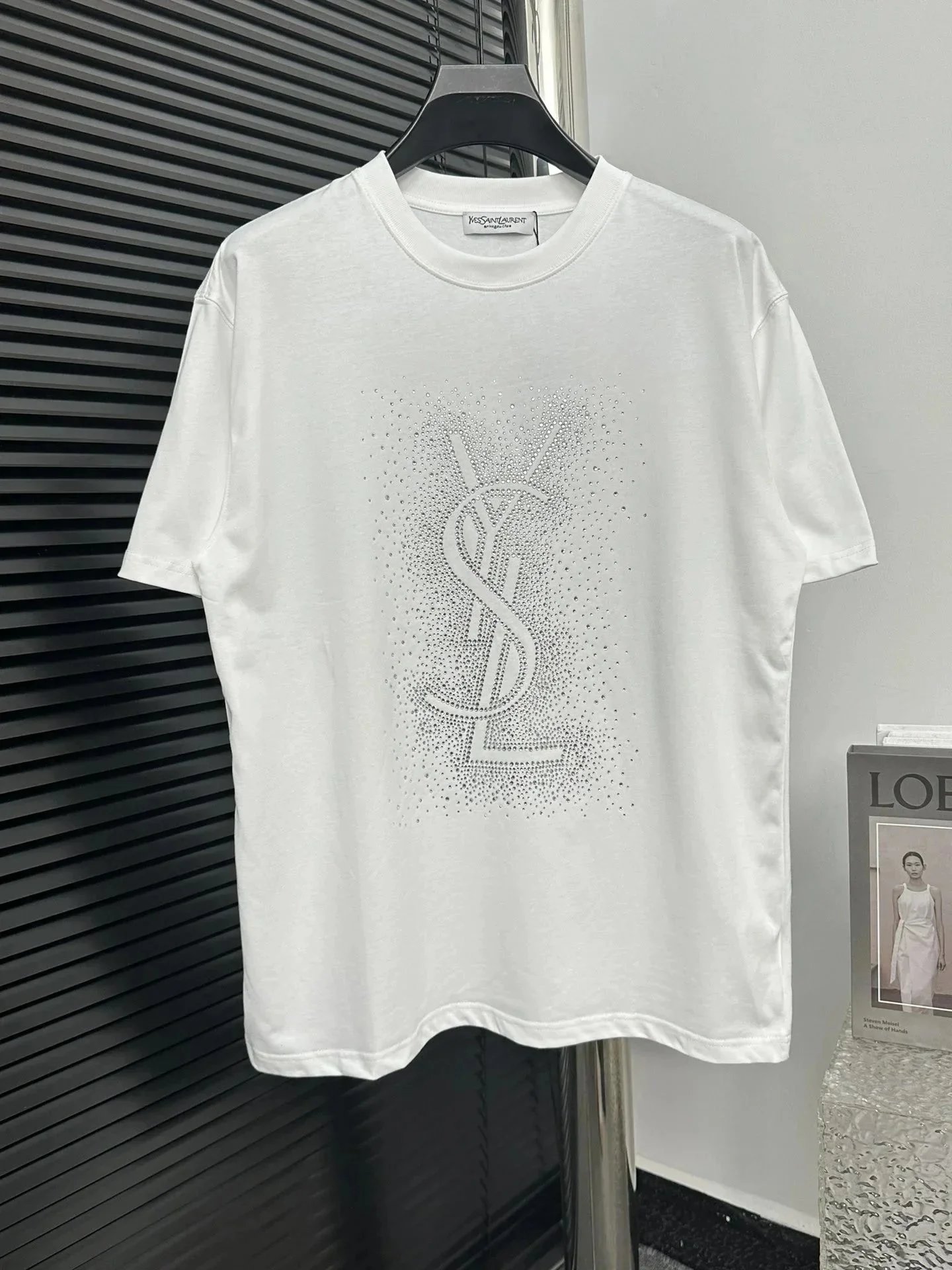 Saint Laurent T-Shirts YSL Logo Print — 29