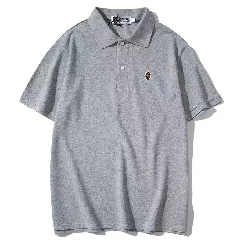 A BATHING APE Shirts Short-Sleeve Polo Shirt with Shark Logo image 8