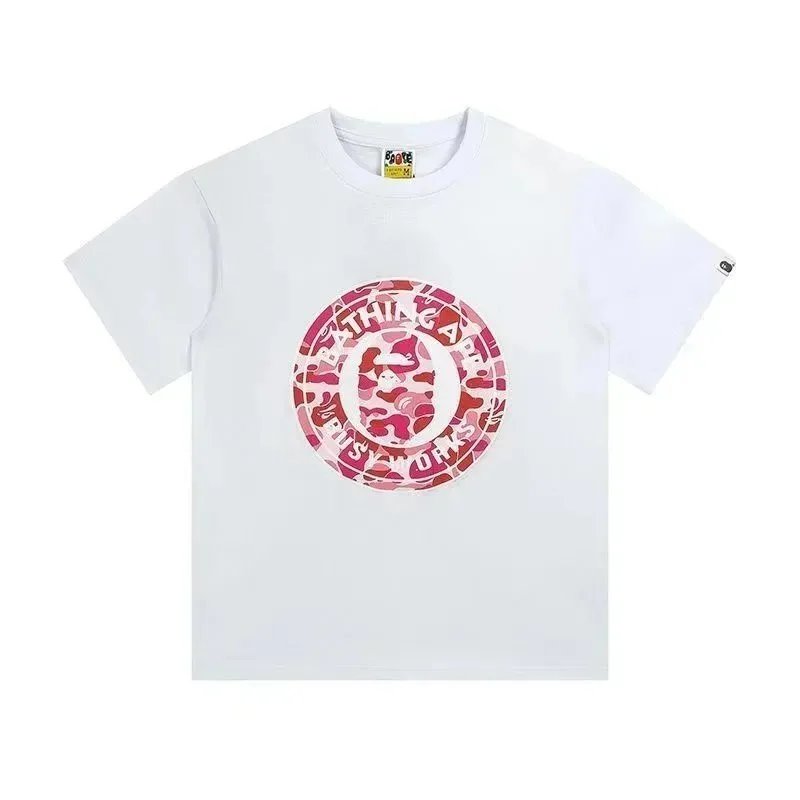 A BATHING APE Shirts Short-Sleeve Polo Shirt with Shark Logo — 17