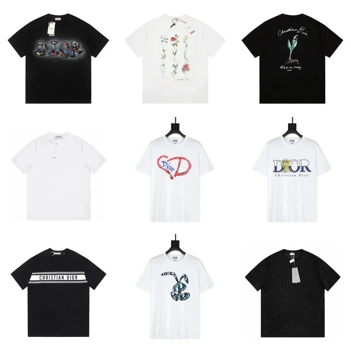R fashion trend all-match T-shirt