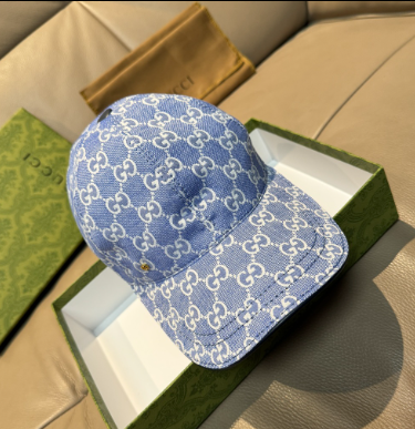 Gucci Hats Embroidered baseball cap — 19