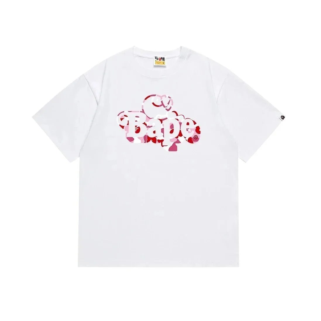 A BATHING APE Shirts Short-Sleeve Polo Shirt with Shark Logo — 36