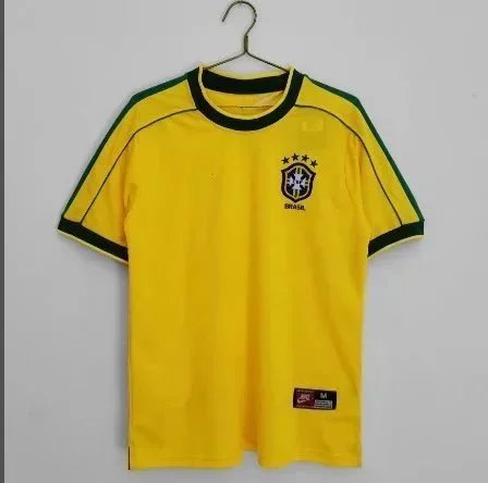 Umbro Football Jerseys Retro National Team Jersey — 1998 season Brazil home retro