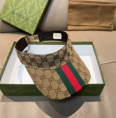 Gucci Hats Embroidered baseball cap — 3