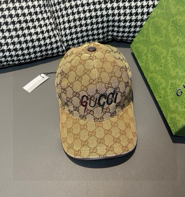 Gucci Hats Embroidered baseball cap — 17