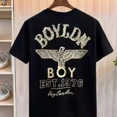 BOY LONDON T-Shirts Short-Sleeve Crew-Neck Graphic T-Shirt — 1