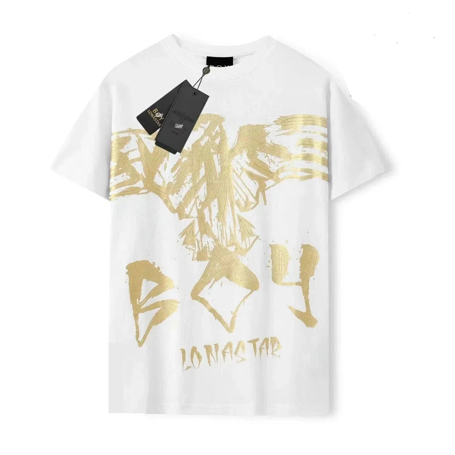 BOY LONDON T-Shirts Short-Sleeve Crew-Neck Graphic T-Shirt — 32