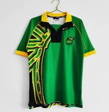 Umbro Football Jerseys Retro National Team Jersey — 1998 season Jamaica away retro
