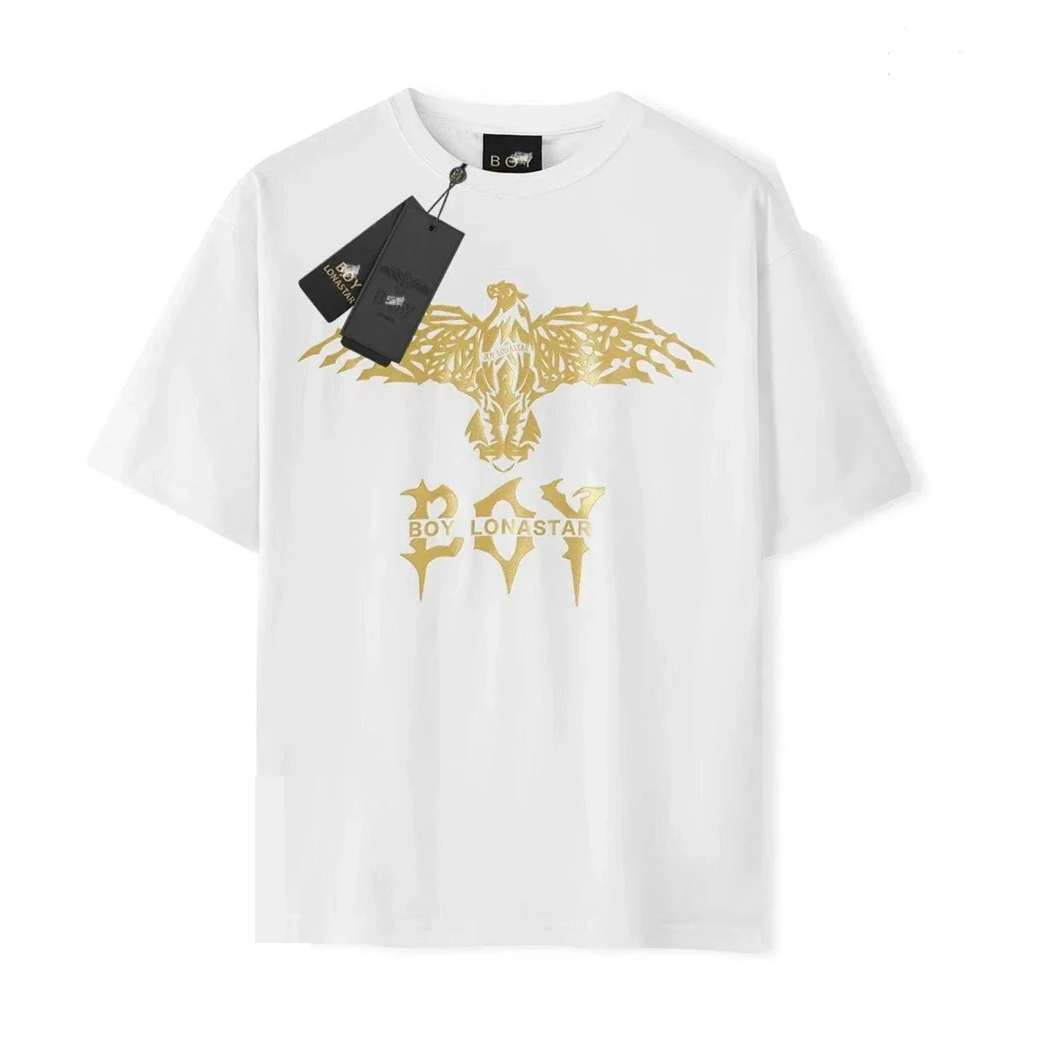 BOY LONDON T-Shirts Short-Sleeve Crew-Neck Graphic T-Shirt — 8