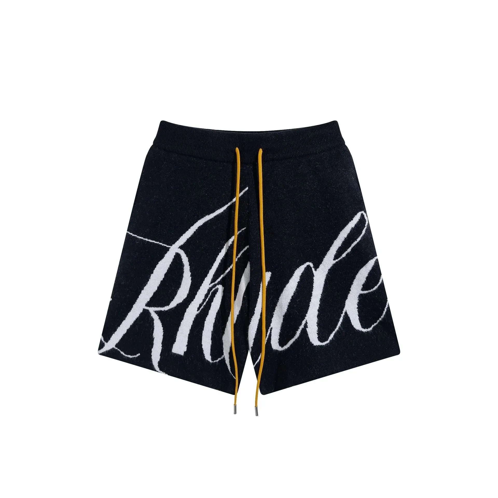 Rhude x Automobili Lamborghini Embroidered Logo Shorts Green - 37