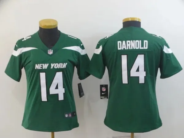 Nike New York Jets Sam Darnold #14 Green Game Jersey - 12