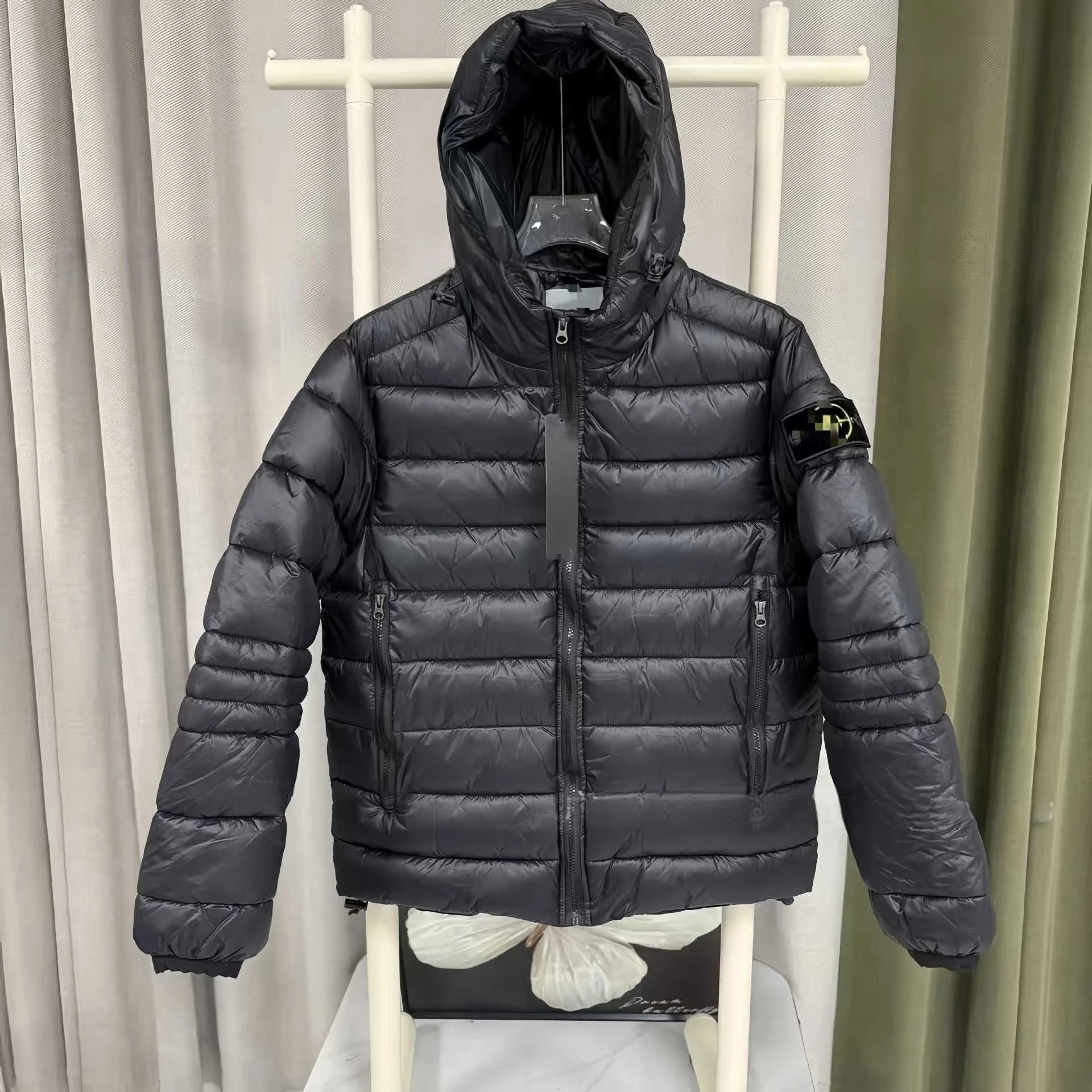 2027 New SHONE Hooded Warm Windproof Duck Down Lightweight Athletic Casual Puffer Jacket