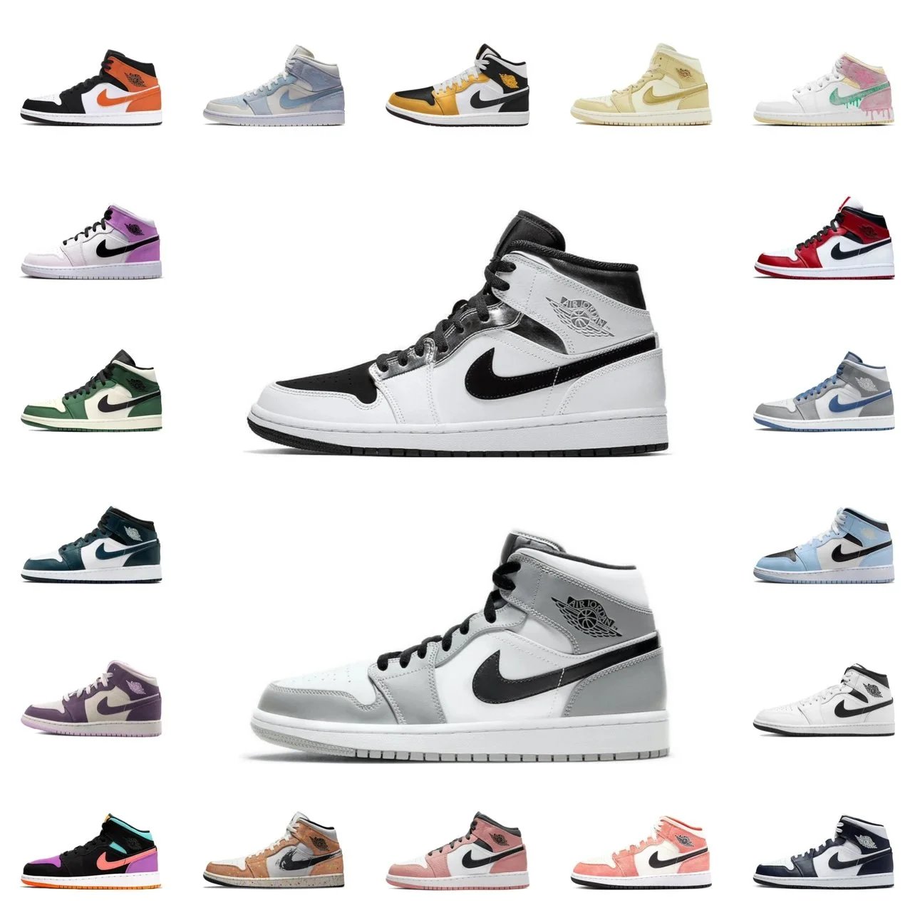 G FULL-GRAIN LEATHER MID-TOP AMERICAN-STYLE