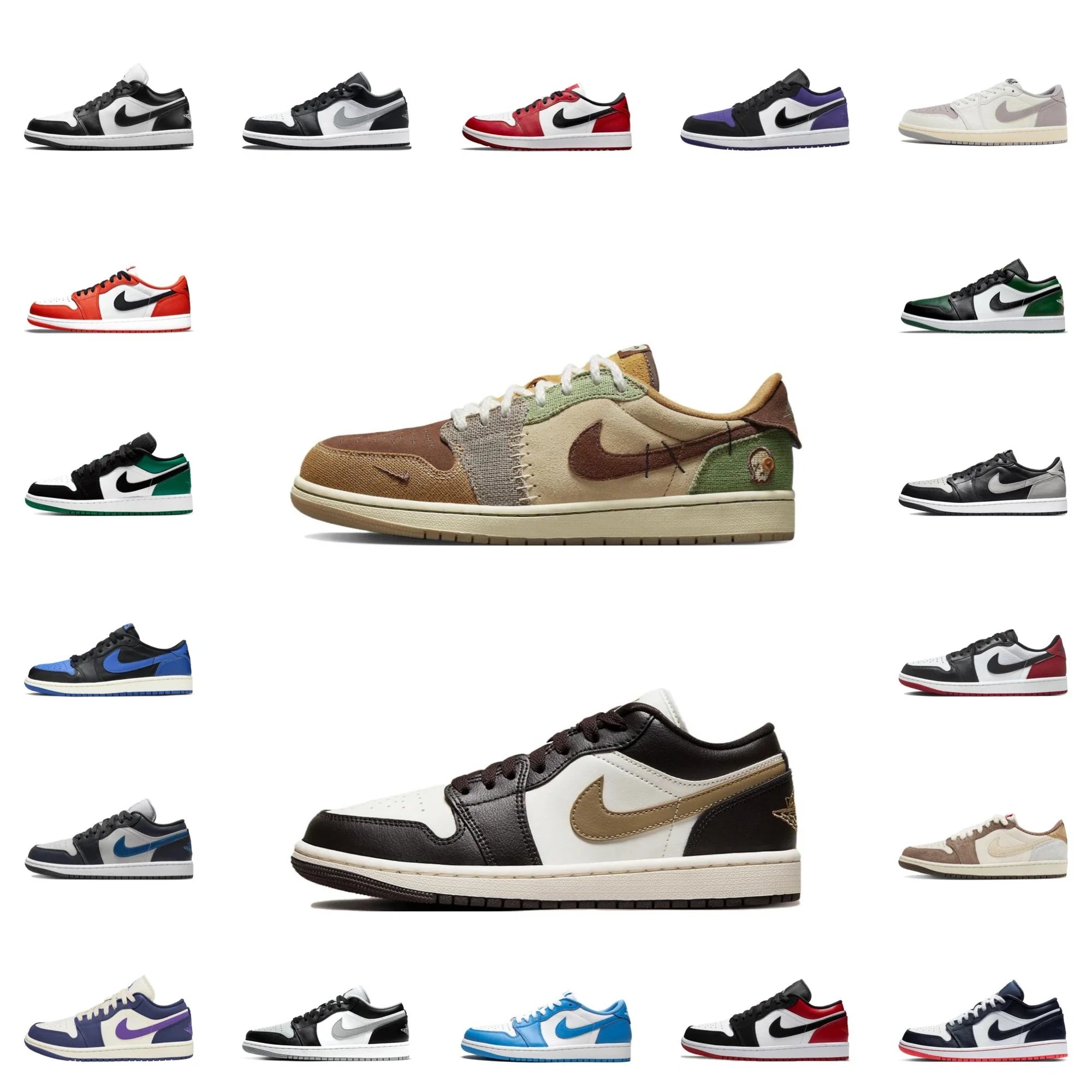 P CALFSKIN LOW-TOP AMERICAN-STYLE TRENDY