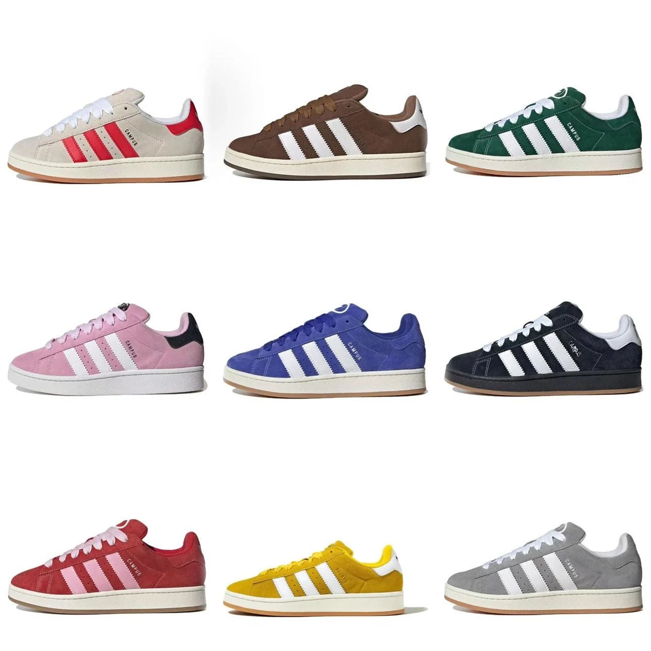 00s Retro Simple Comfortable Shock Absorption Anti-slip Wear-resistant Low-top Life Casual Sports Couple Bread Shoes