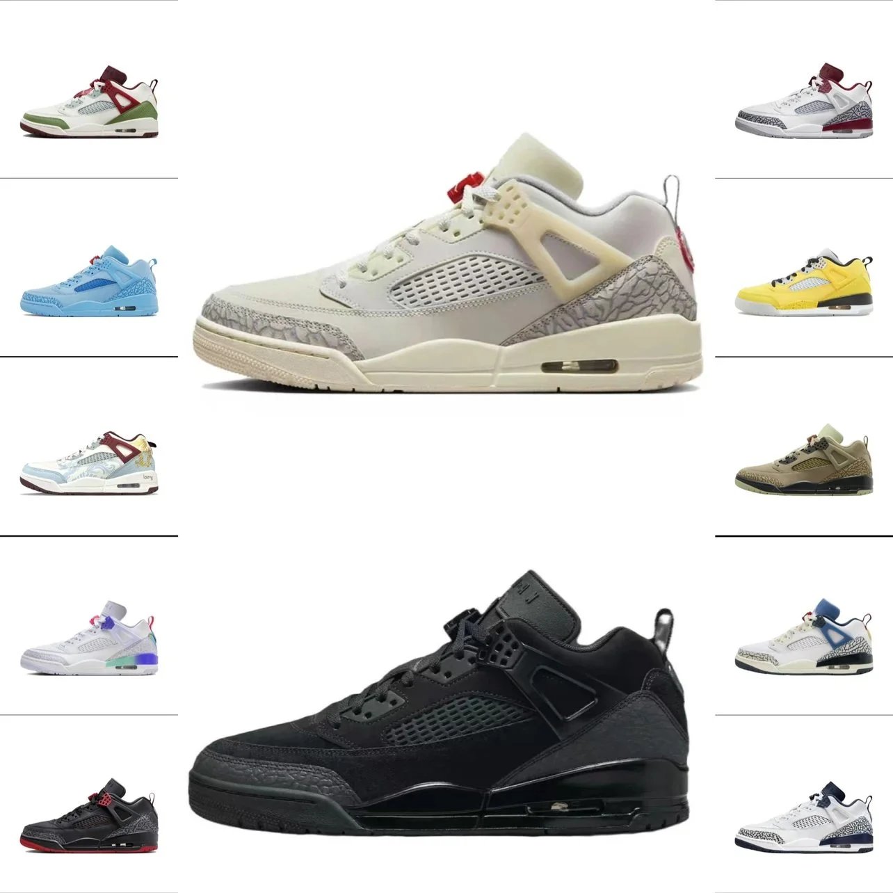 AIR-CUSHIONED LIGHTWEIGHT LOW-TOP RETRO BASKETBALL