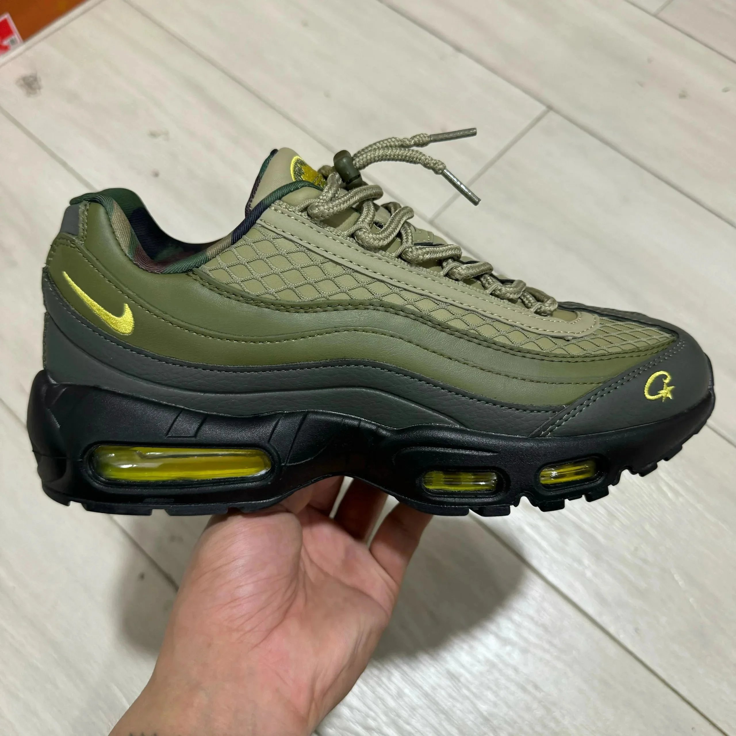 Olive green