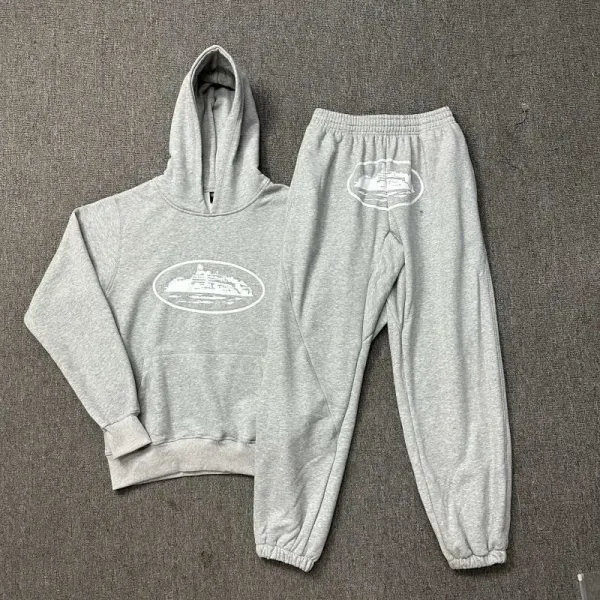 Off-White™ Oval Logo Sweatpants Gray - 4