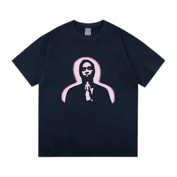 Speedy Wunderground x Unknown Artist Pink Halo T-Shirt - 1
