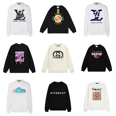 Luxury Brand Logo Graphic Sweatshirts [25 styles]