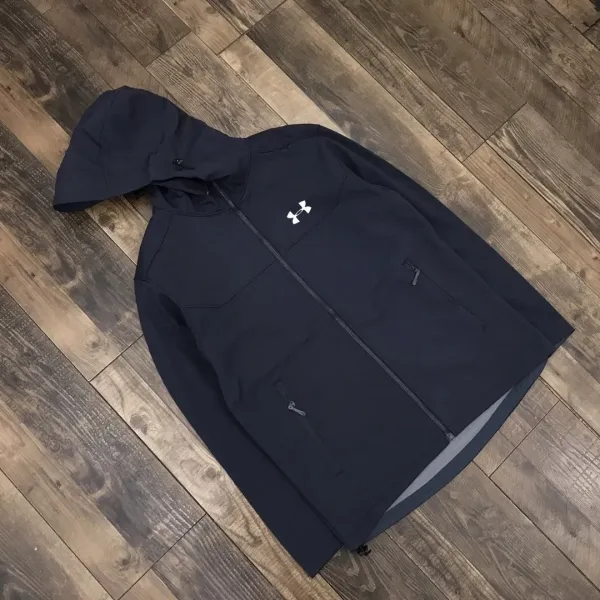 Under Armour Storm Softshell Hooded Jacket Navy - 1
