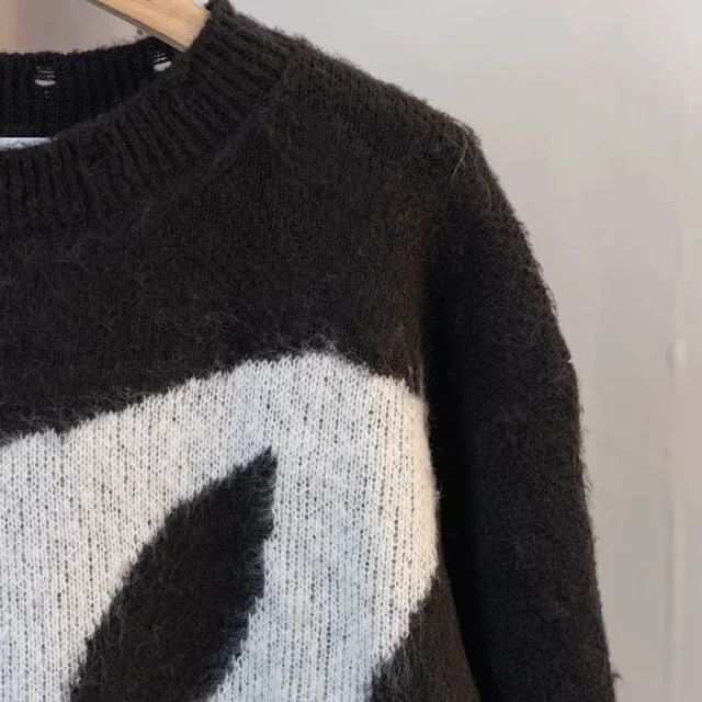 Saint Laurent Multiple knit sweater graphic designs product detail image 4